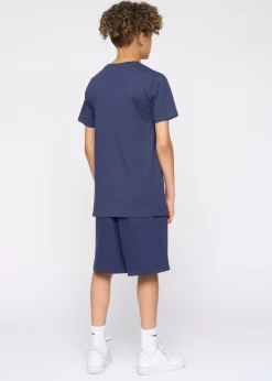 Kings Will Dream Navy Crosby Jog Shorts (7-14 yrs)