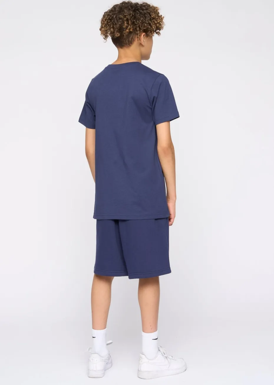Kings Will Dream Navy Crosby Jog Shorts (7-14 yrs)