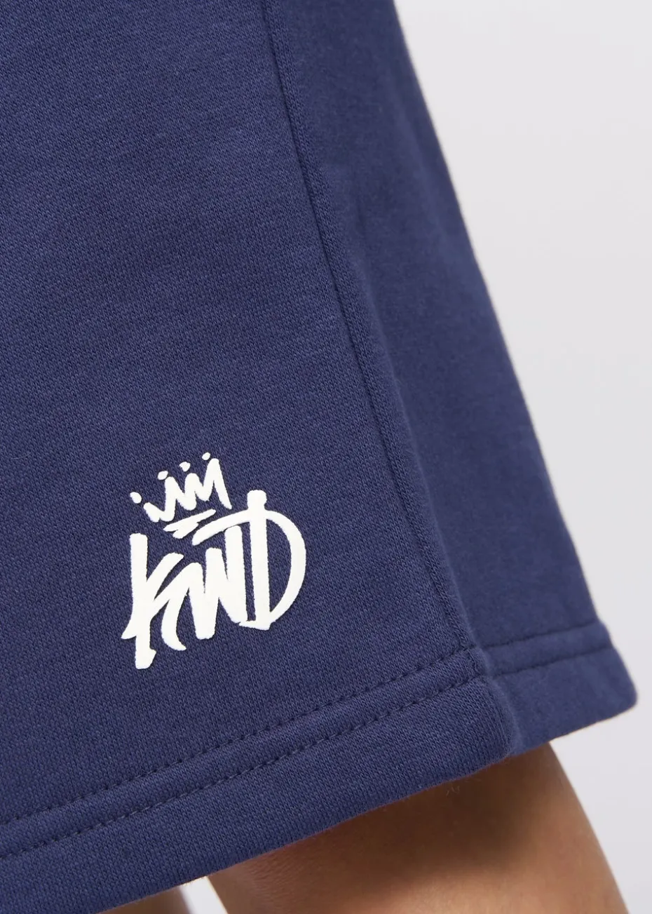Kings Will Dream Navy Crosby Jog Shorts (7-14 yrs)
