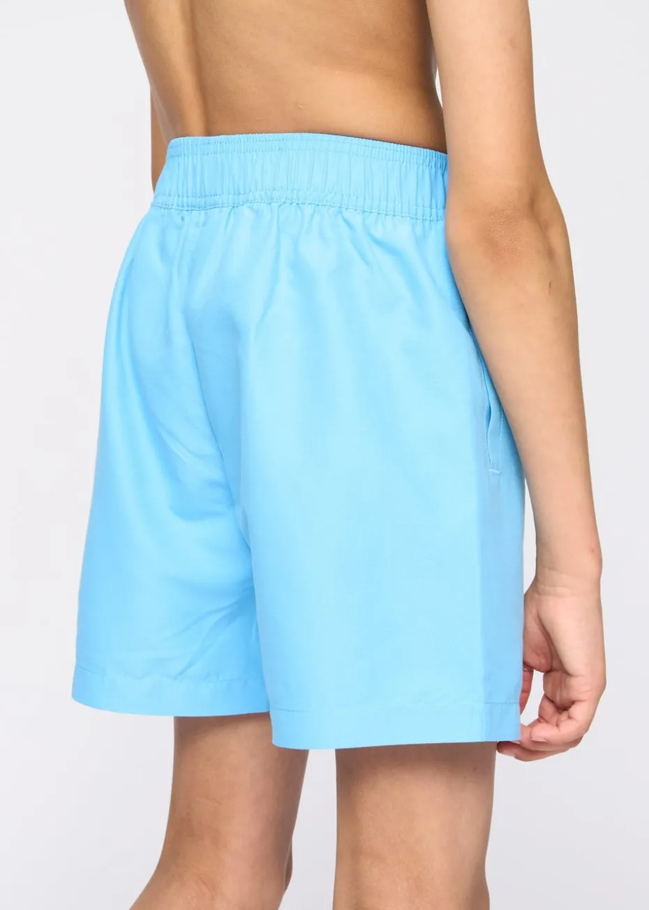 Kings Will Dream Sky Blue Soap Swim Shorts (7-14 yrs)