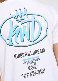Kings Will Dream White Soap T-Shirt (7-14 yrs)