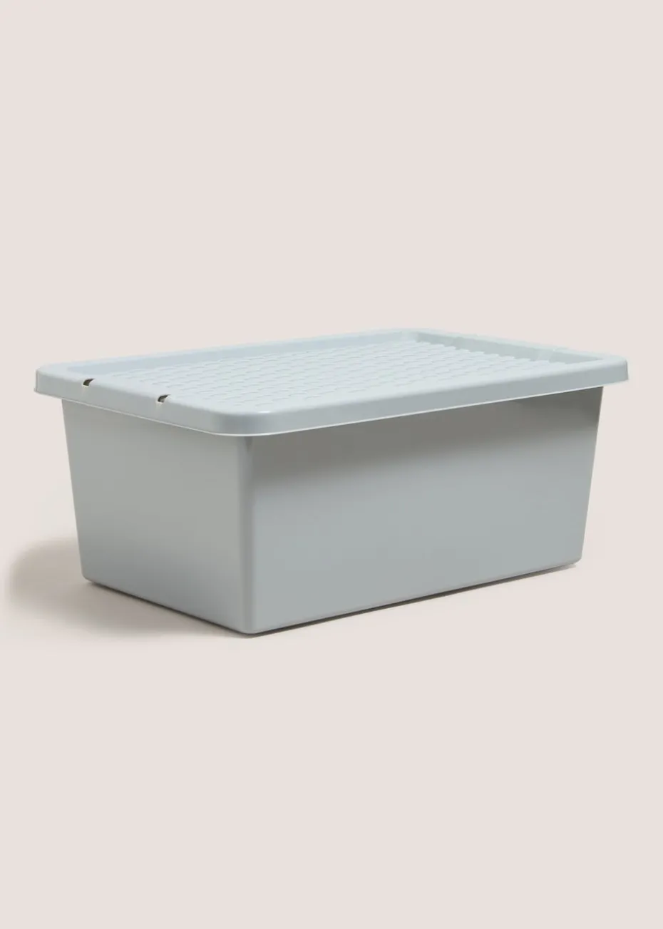 12L Grey Storage Box