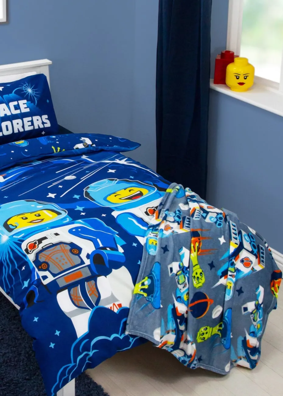 Lego City Space Fleece Throw