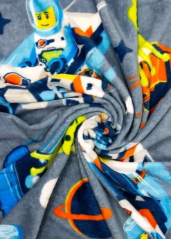 Lego City Space Fleece Throw