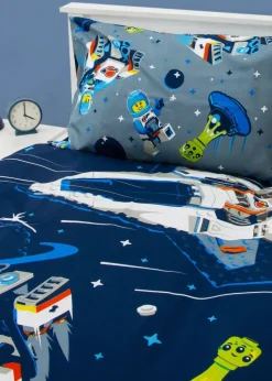 Lego Reversible 2 Piece Brushed Microfiber Duvet Set