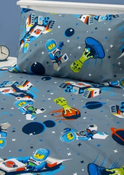 Lego Reversible 2 Piece Brushed Microfiber Duvet Set