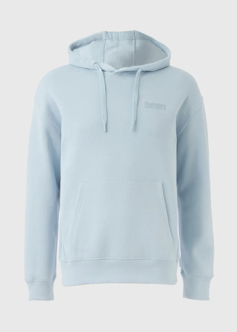 Light Blue Editions Relaxed Fit Hoodie