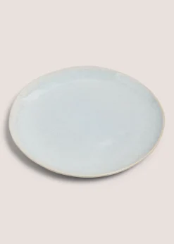 Light Blue Organic Dinner Plate