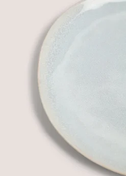 Light Blue Organic Dinner Plate