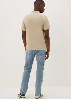 Lightwash Slim Fit Tapered Jeans