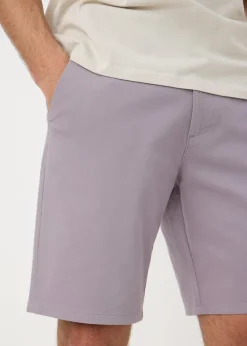 Lilac Straight Fit Chino Shorts