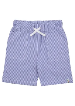 Lilly & Sid Lilly & Sid Blue Stripe Print Shorts(3-8 Years)