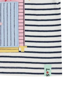 Lilly & Sid Multi Lilly At The Beach Print Top & Short Set (0- 24 Months)