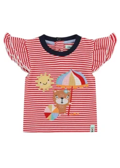 Lilly & Sid Multic Lilly At The Beach Applique Top & Short Set (0- 24 Months)