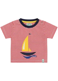 Lilly & Sid Multicoloured Boat Print Top & Short Set (0- 24 Months)