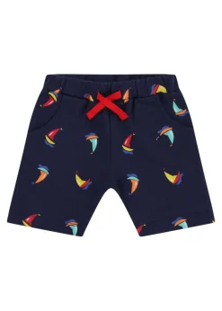 Lilly & Sid Multicoloured Boat Print Top & Short Set (0- 24 Months)