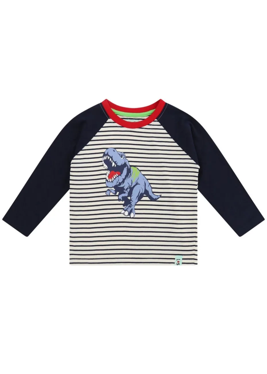 Lilly & Sid Multicoloured Dinosaur Print Top (0-8 Years)