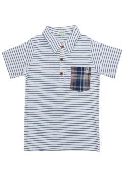 Lilly & Sid Multicoloured Stripe Print T-Shirt (24 Months- 8 Years)