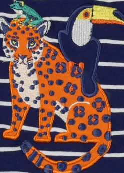 Lilly & Sid Multicoloured Animal Safari Print Top & Short Set (0- 24 Months)