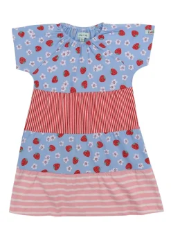 Lilly & Sid Multicoloured Strawberry Print Dress (0-8 Years)