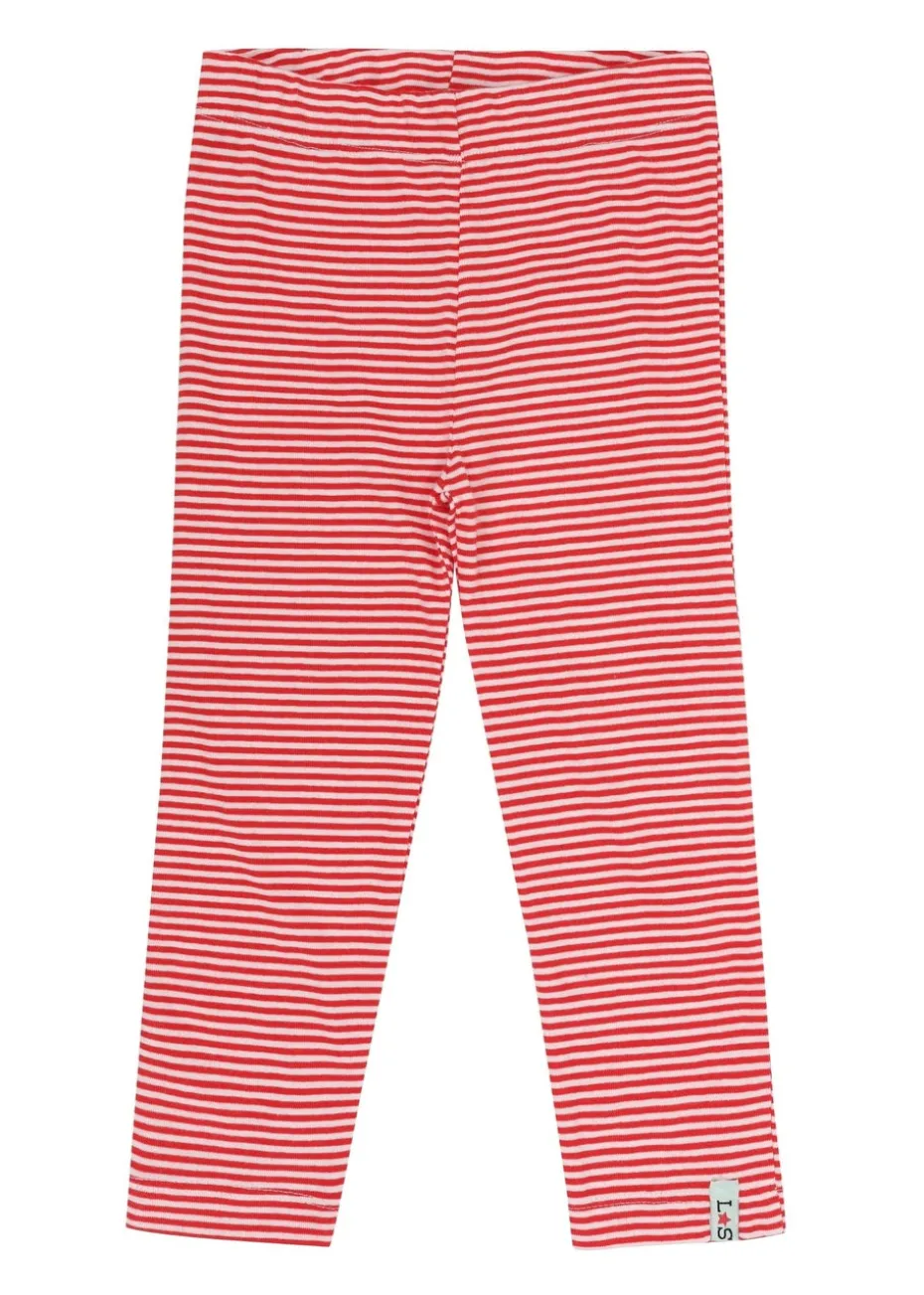 Lilly & Sid Multicoloured Strawberry & Stripe Print Leggings 2 pack (0-8 Years)