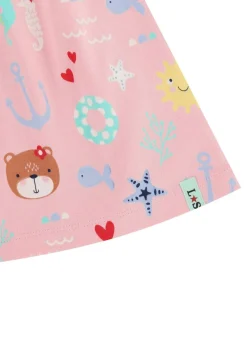 Lilly & Sid Multicoloured Lilly & Friends Print Dress (0-8 Years)