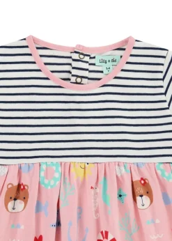 Lilly & Sid Multicoloured Lilly & Friends Print Dress (0-8 Years)