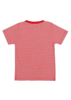 Lilly & Sid Multicoloured Strawberry & Stripe Print Top 2 pack (0-8 Years)