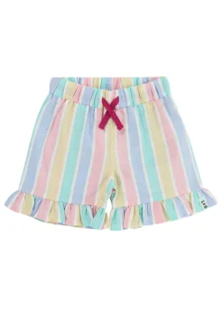 Lilly & Sid Multicoloured Deckchair Stripe Print Shorts (24 Months- 7 Years)