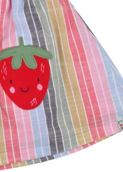 Lilly & Sid Multicoloured Rainbow Stripe Print Skirt (24 Months- 8 Years)