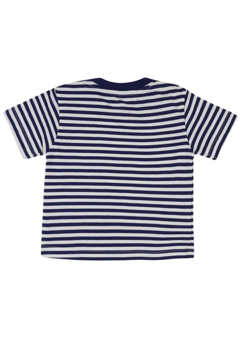 Lilly & Sid Multicoloured Palm Print Top & Short Set (0- 24 Months)