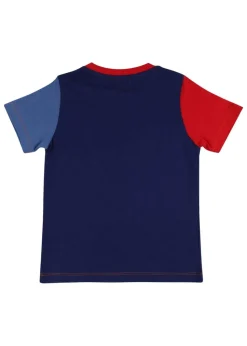 Lilly & Sid Navy Yeah Slogan Print T-Shirt (24 Months- 8 Years)