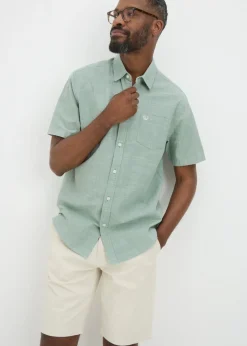 Lincoln Green Slub Shirt