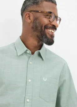 Lincoln Green Slub Shirt