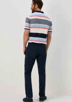 Lincoln Navy 5 Pocket Trousers