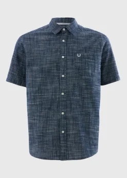 Lincoln Navy Slub Shirt