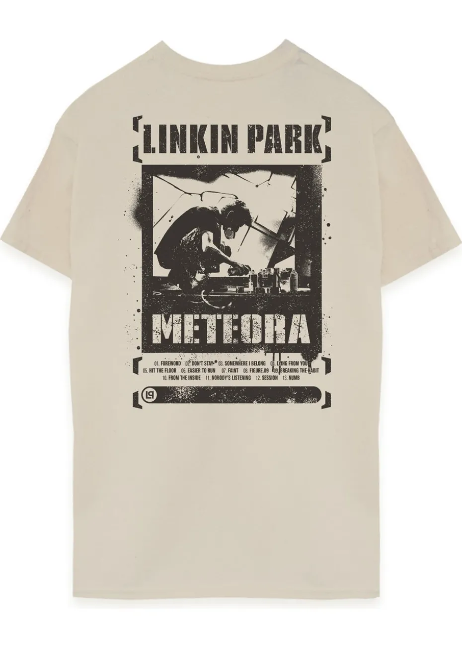 Linkin Park Meteora Sand Music Graphic T-Shirt