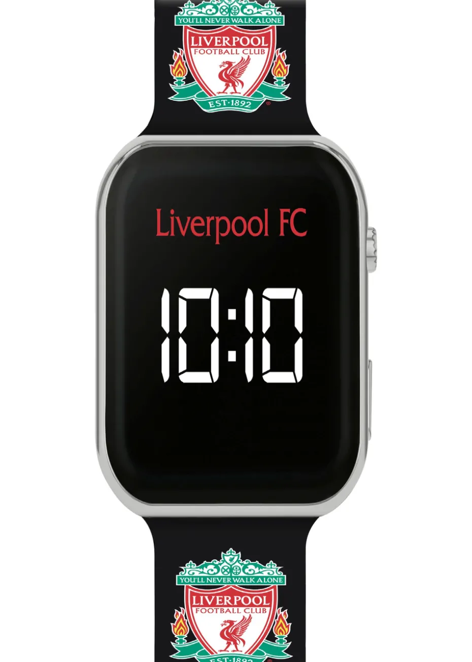 Liverpool Football Club Official Black LED Watch