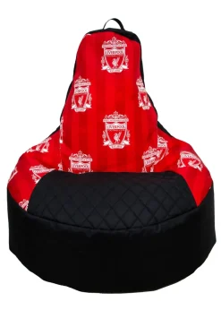 Liverpool High Back Red Lounging Gaming Bean Chair