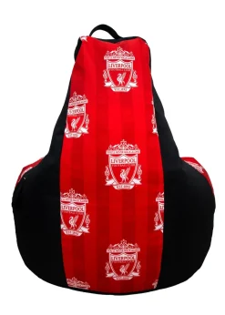 Liverpool High Back Red Lounging Gaming Bean Chair