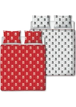 Liverpool Stripe Coverless Reversible Quilt Duvet Cover Set