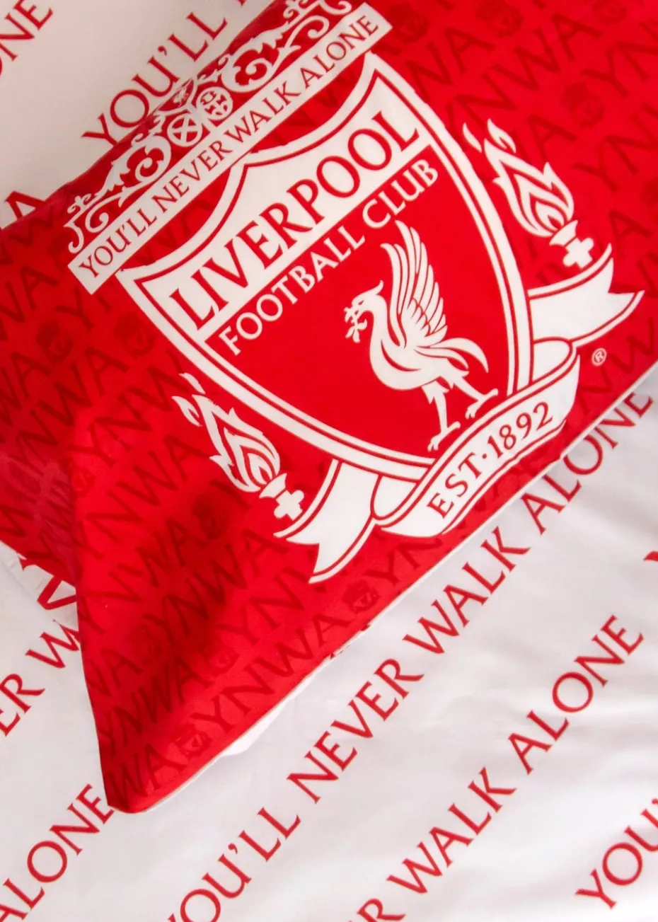 Liverpool Tone Reversible Duvet Cover Set