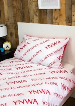 Liverpool Tone Reversible Duvet Cover Set