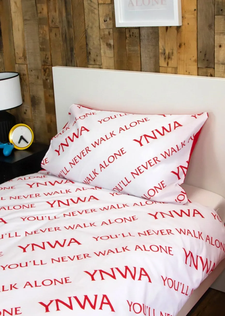 Liverpool Tone Reversible Duvet Cover Set