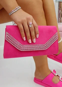 Love Lemonade Pink Crystal Royalty Bag