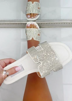 Love Lemonade White Crystal Lush Halo Sliders