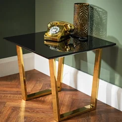 LPD Furniture Antibes Lamp Table (500x600x600mm)