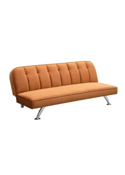 LPD Furniture Brighton Orange Sofa Bed