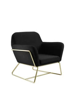 LPD Furniture Charles Armchair Black (765x660x755mm)