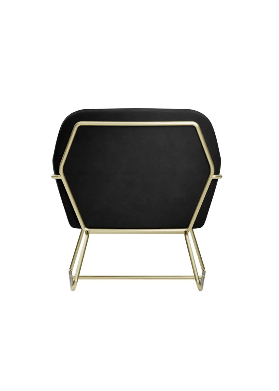 LPD Furniture Charles Armchair Black (765x660x755mm)